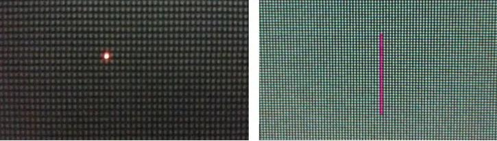 LED顯示屏不良的短路、列亮現(xiàn)象