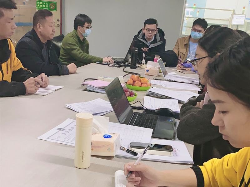 昨天，恒彩光電通過2022年度ISO三體系審核