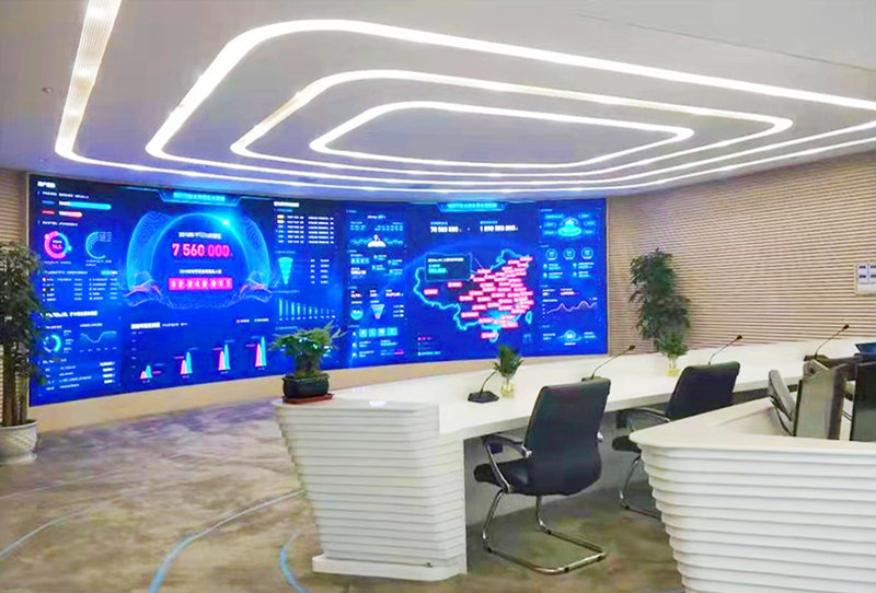恒彩光電小間距LED顯示屏，無縫拼接，滿足多場景差異化需求