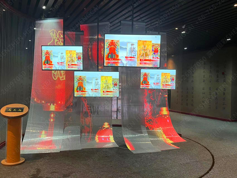 運(yùn)城天下關(guān)公廟，LED顯示屏項(xiàng)目