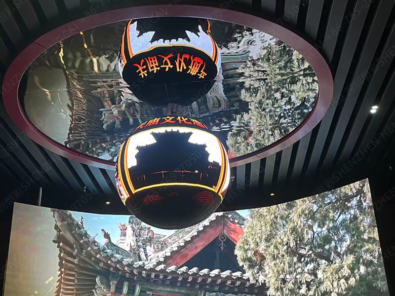 山西運(yùn)城 天下關(guān)公廟項(xiàng)目LED顯示屏