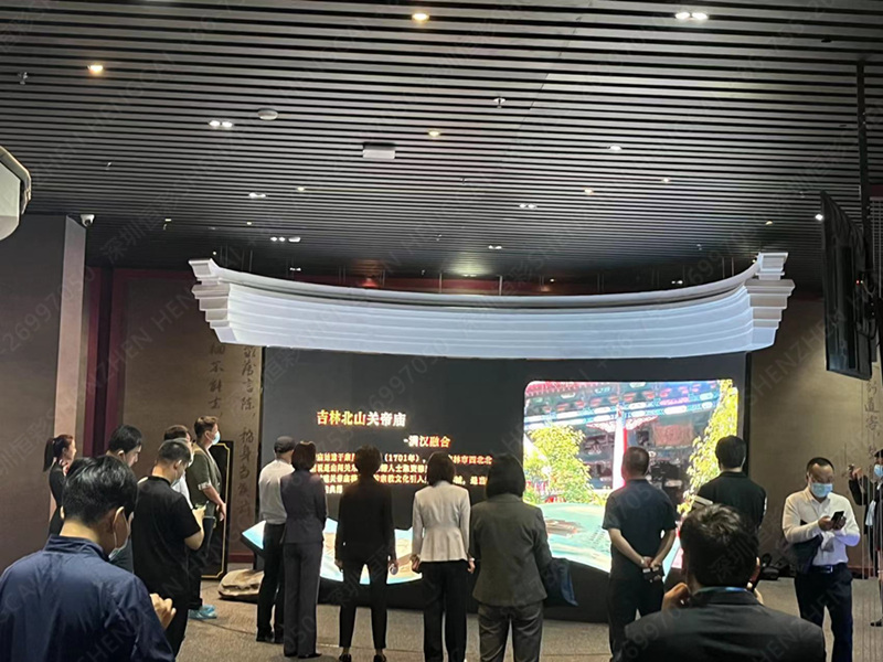 運(yùn)城天下關(guān)公廟，LED顯示屏項(xiàng)目
