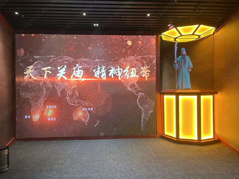 山西運(yùn)城 天下關(guān)公廟項(xiàng)目LED顯示屏