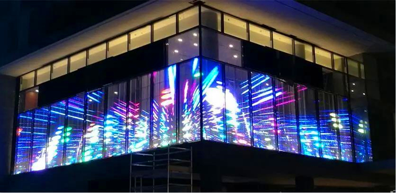 LED透明屏種類怎么劃分？